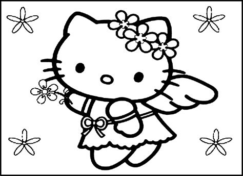 Hello kitty coloring pictures print out - On this page, you will find 40 all new Hello Kitty coloring pages that are completely free to print and download. It's rare to find a character as well-known and beloved as Hello Kitty. Originally created